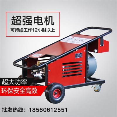 高壓水噴砂除銹清洗機不出水怎么解決？