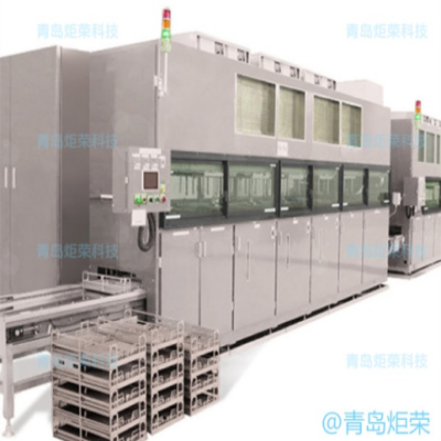 全自動(dòng)超聲波清洗機(jī)用于清洗工業(yè)零件油污